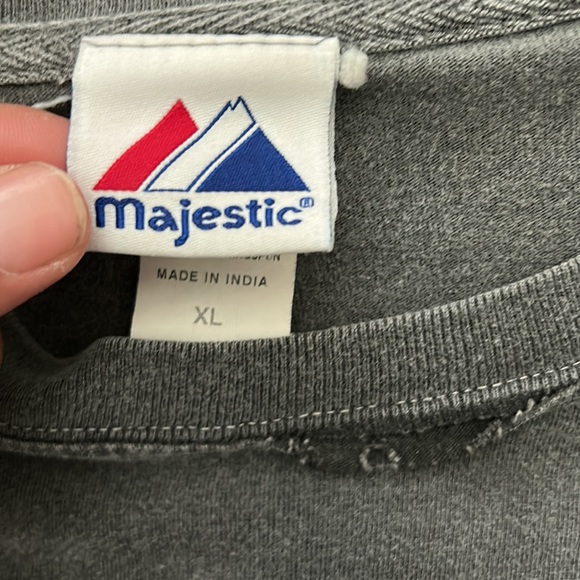 Vintage Washed Grey Chicago White Sox Oversized Shirt - Picture 3 of 3